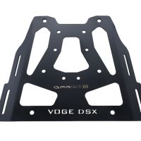 GPR TECH compatible con  Voge 525DSX 2023/2025 e5 Placa de fijación específica Top Case ALPITECH 35 LT compatible con portaequipajes original, fabricada en acero inoxidable con 4 puntos de anclaje