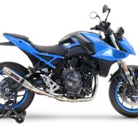 Escape compatible con Suzuki Gsx-8R 2022-2024, Deeptone Inox, Escape completo, no legal para países de la UE, con db killer extraíble 