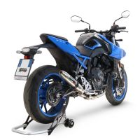 Escape compatible con Suzuki Gsx-8R 2022-2024, Deeptone Inox, Escape completo, no legal para países de la UE, con db killer extraíble 