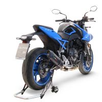 GPR escape compatible con Suzuki Gsx-8S 2022-2024, Furore Evo4 Nero, Escape completo homologado y legal,con catalizador incluido db killer extraíble 