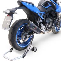 GPR escape compatible con Suzuki Gsx-8S 2022-2024, Furore Evo4 Nero, Escape completo homologado y legal,con catalizador incluido db killer extraíble 
