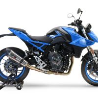 Escape compatible con Suzuki Gsx-8S 2022-2024, Gpe Ann. titanium, Escape completo, no legal para países de la UE, con db killer extraíble 
