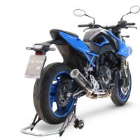 Escape compatible con Suzuki Gsx-8S 2022-2024, M3 Black Titanium, Escape completo, no legal para países de la UE, con db killer extraíble 