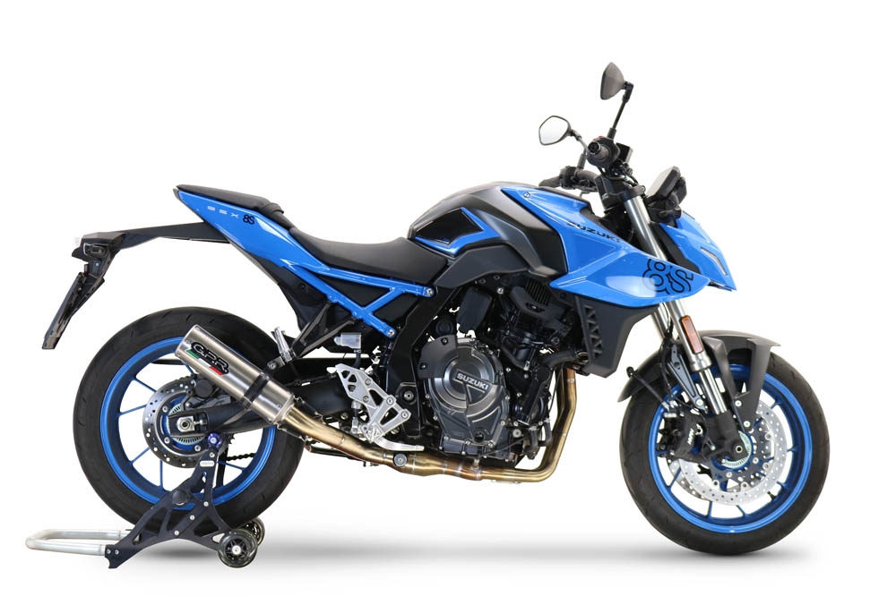 Escape compatible con Suzuki Gsx-8S 2022-2024, M3 Inox , Escape completo, no legal para países de la UE, con db killer extraíble 