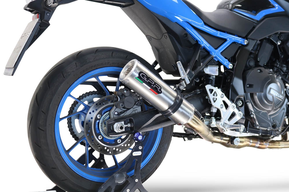 Escape compatible con Suzuki Gsx-8S 2022-2024, M3 Inox , Escape completo, no legal para países de la UE, con db killer extraíble 