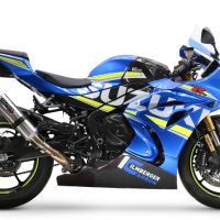 Escape compatible con Suzuki Gsx-R 1000 - 1000 R 2017-2020, M3 Inox , Escape legal, homologado, silenciador con db killer desmontable y tubo de conexión específico 