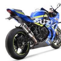 Escape compatible con Suzuki Gsx-R 1000 - 1000 R 2017-2020, M3 Inox , Escape legal, homologado, silenciador con db killer desmontable y tubo de conexión específico 