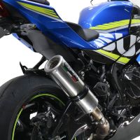 Escape compatible con Suzuki Gsx-R 1000 - 1000 R 2017-2020, M3 Inox , Escape legal, homologado, silenciador con db killer desmontable y tubo de conexión específico 
