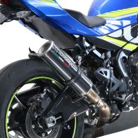 Escape compatible con Suzuki Gsx-R 1000 - 1000 R 2021-2025, M3 Poppy , Escape racing, silenciador con tubo de conexion, articulo sin homologacion 