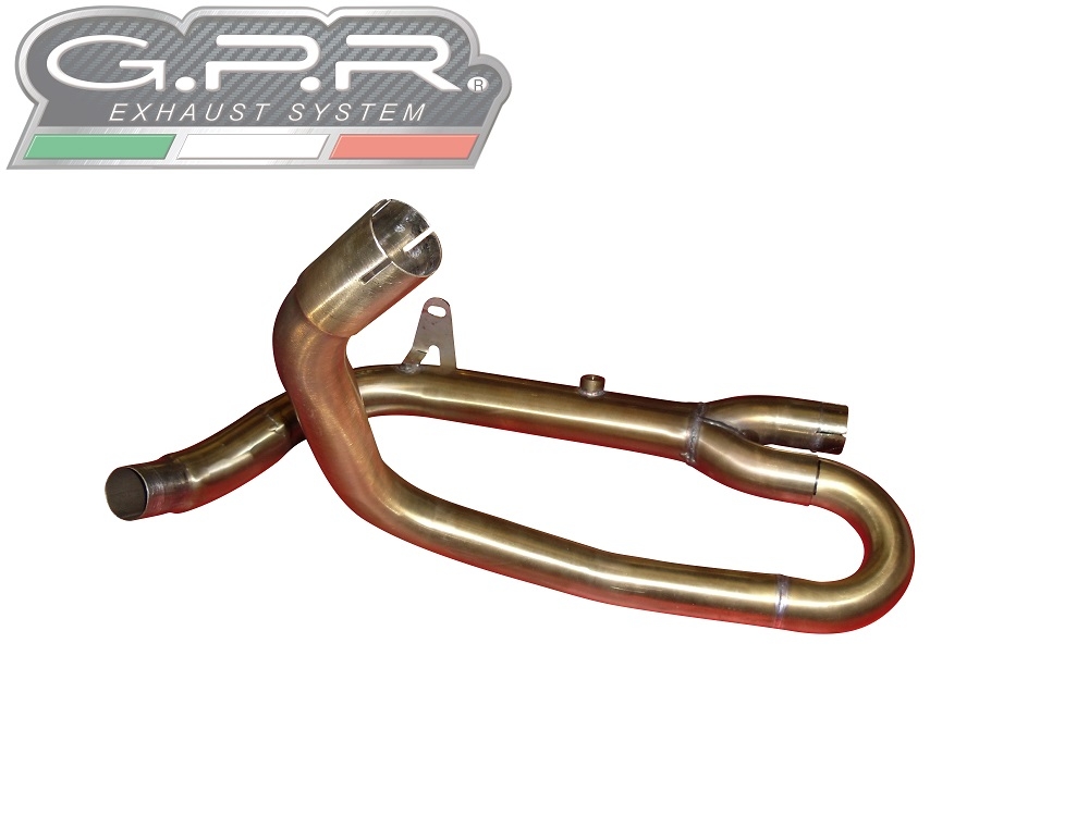 Escape compatible con Suzuki Sv 650 A 2021-2025, Trioval, Escape legal, homologado, silenciador con db killer desmontable y tubo de conexión específico 