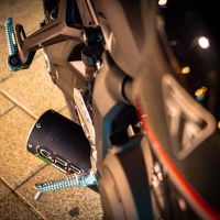 Escape compatible con Triumph Trident 660 2021-2024, M3 Black Titanium, Escape completo, no legal para países de la UE, con db killer extraíble 