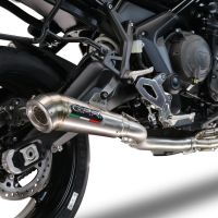 Escape compatible con Triumph Tiger Sport 660 2022-2024, Powercone Evo, Escape completo, no legal para países de la UE, con db killer extraíble 