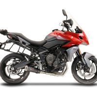 Escape compatible con Triumph Tiger Sport 660 2022-2024, M3 Black Titanium, Escape completo, no legal para países de la UE, con db killer extraíble 