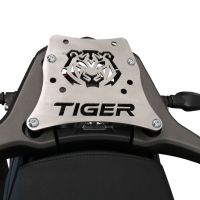 GPR TECH compatible con  Triumph Tiger 900 2020/2023 e5 Placa de fijación específica en Titanio ALPITECH 35/55 LT compatible con portaequipajes original, fabricada en titanio con 4 puntos de anclaje