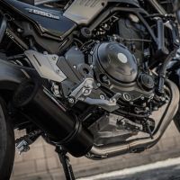 Escape compatible con Kawasaki Z 650 RS 2021-2023, M3 Black Titanium, Escape completo, no legal para países de la UE, con db killer extraíble 