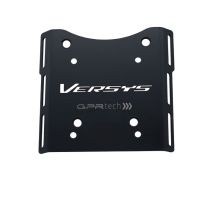 GPR TECH compatible con  Kawasaki Versys-X 300 2017/2021 e4 Placa de fijación específica Top Case ALPITECH 35 LT compatible con portaequipajes original, fabricada en acero inoxidable con 4 puntos de anclaje