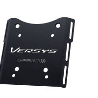 GPR TECH compatible con  Kawasaki Versys-X 300 2017/2021 e4 Placa de fijación específica Top Case ALPITECH 55 LT compatible con portaequipajes original, fabricada en acero inoxidable con 4 puntos de anclaje