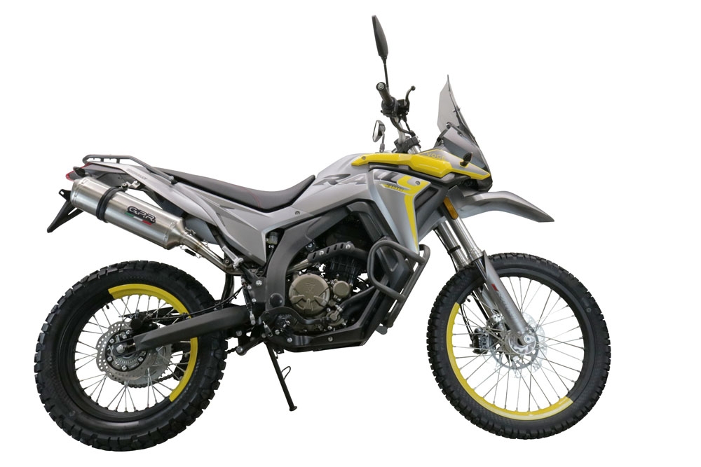 Escape compatible con Voge 300Rally 2022-2024, Satinox , Escape homologado para mercados fuera de la UE 