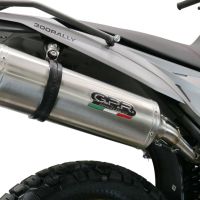 GPR escape compatible con  Voge 300Rally 2022-2024, Satinox , Escape legal, homologado, silenciador con catalizador, db killer desmontable y tubo de conexión específico 