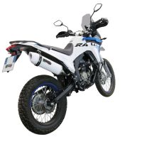 Escape compatible con Voge 300Rally 2022-2024, Albus Evo4, Escape homologaedo, legal para mercados fuera de la UE, incluido tubo de enlace y db killer extraíble 
