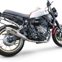 Escape compatible con Yamaha Xsr 700 2021-2024, Powercone Evo, Escape completo, no legal para países de la UE, con db killer extraíble 