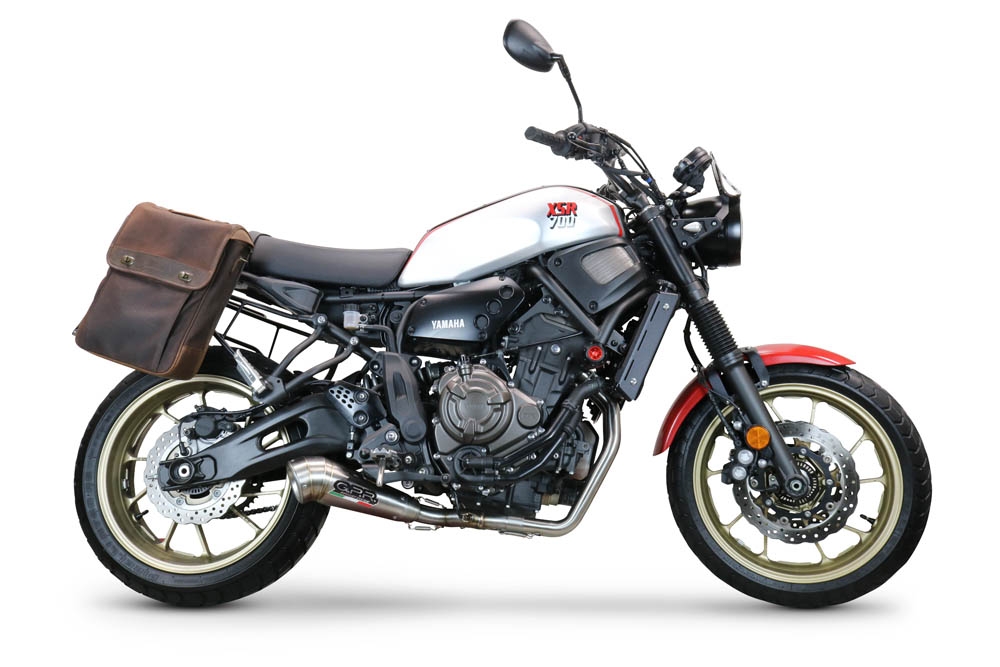 Escape compatible con Yamaha Xsr 700 2021-2024, Powercone Evo, Escape completo, no legal para países de la UE, con db killer extraíble 