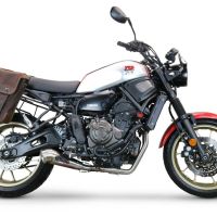 Escape compatible con Yamaha Xsr 700 2021-2024, Powercone Evo, Escape completo, no legal para países de la UE, con db killer extraíble 