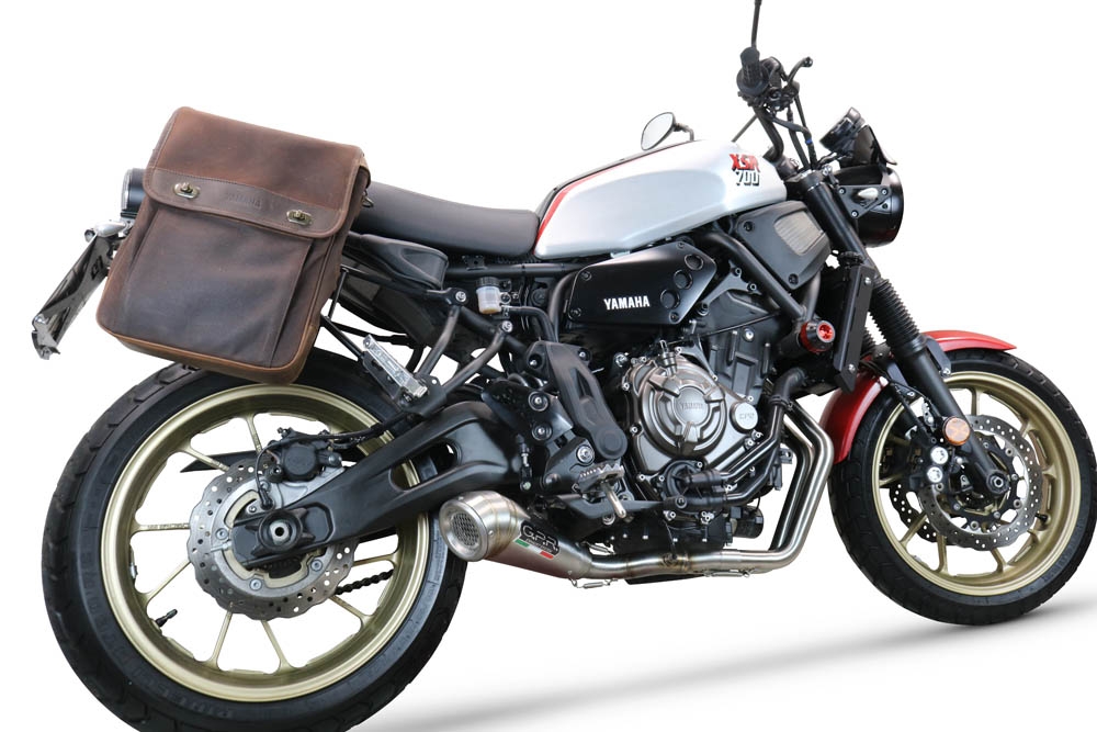 Escape compatible con Yamaha Xsr 700 2021-2024, Powercone Evo, Escape completo, no legal para países de la UE, con db killer extraíble 