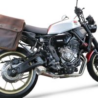 Escape compatible con Yamaha Xsr 700 2021-2024, Powercone Evo, Escape completo, no legal para países de la UE, con db killer extraíble 