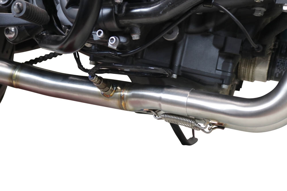 Escape compatible con Yamaha Xsr 700 2021-2024, Powercone Evo, Escape completo, no legal para países de la UE, con db killer extraíble 