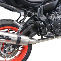 Escape compatible con Yamaha Mt-07 2021-2024, M3 Inox , Escape completo, no legal para países de la UE, con db killer extraíble 