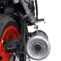 Escape compatible con Yamaha Mt-07 2021-2024, M3 Poppy , Escape completo, no legal para países de la UE, con db killer extraíble 