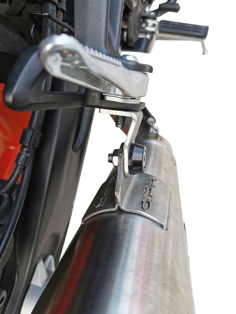 Escape compatible con Yamaha Mt-07 2021-2024, Powercone Evo, Escape completo, no legal para países de la UE, con db killer extraíble 