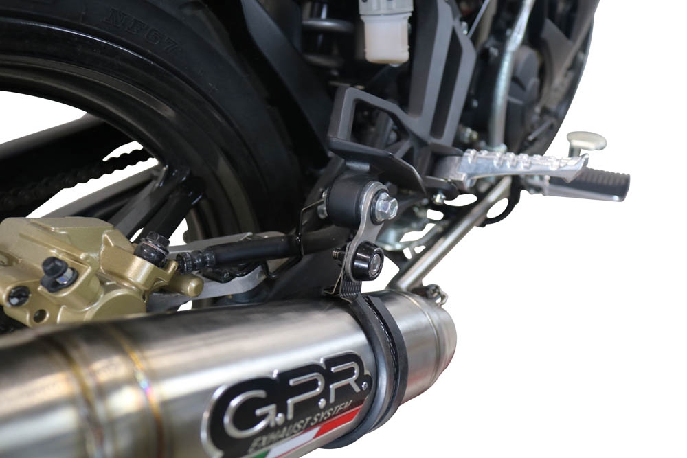 Escape compatible con Yamaha Sniper 150 2021-2022, Deeptone Inox, Escape completo racing, incluyendo colector y db killer desmontable, sin homologación 