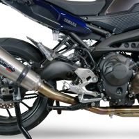 Escape compatible con Yamaha Mt-09 2021-2023, Gpe Ann. titanium, Escape completo, no legal para países de la UE, con db killer extraíble 