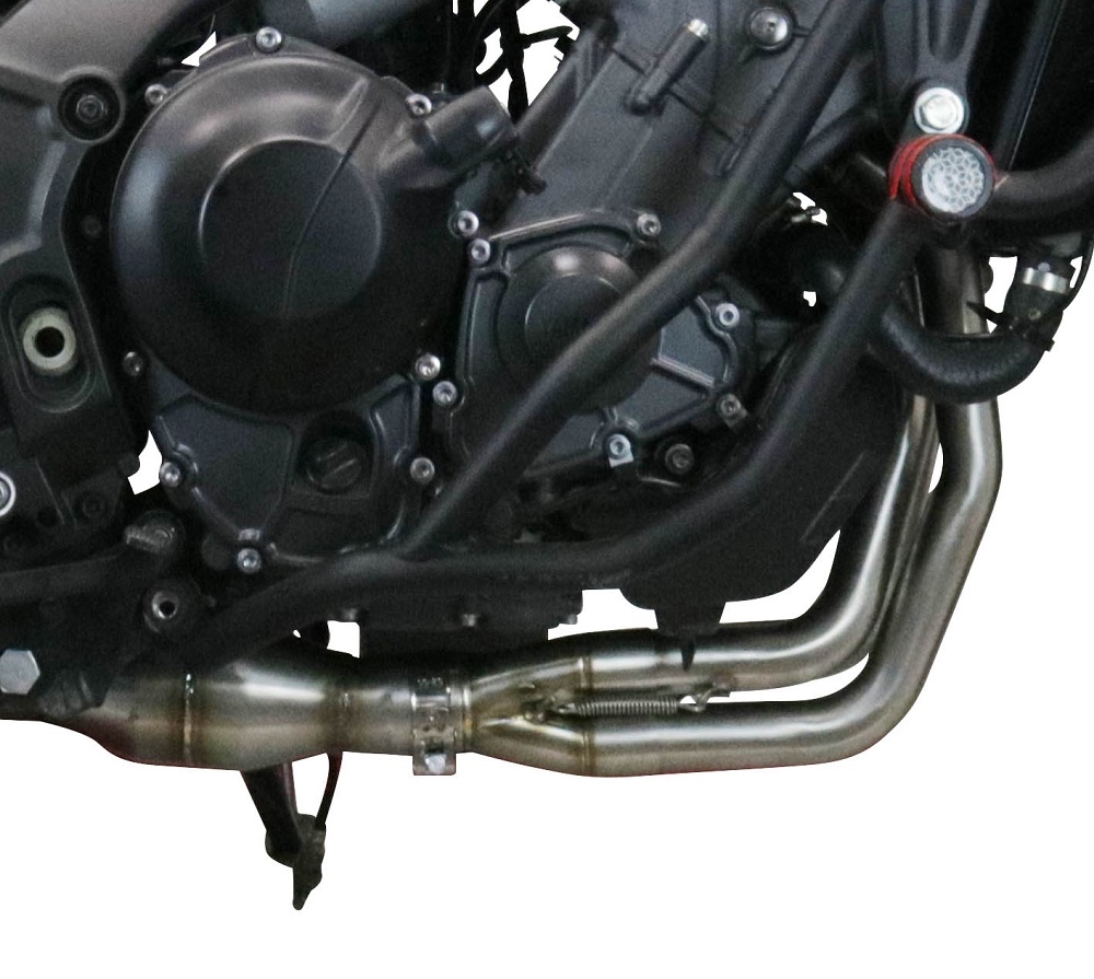 Escape compatible con Yamaha Tracer 9 2021-2024, M3 Inox , Escape completo homologado y legal,con catalizador incluido db killer extraíble 