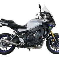 Escape compatible con Yamaha Tracer 9 2021-2024, M3 Inox , Escape completo homologado y legal,con catalizador incluido db killer extraíble 
