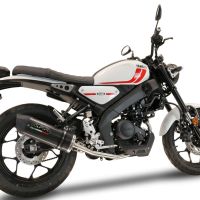 Escape compatible con Yamaha XSR 125 2021-2025, Furore Poppy, Escape completo, no legal para países de la UE, con db killer extraíble 