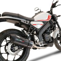 Escape compatible con Yamaha XSR 125 2021-2025, Furore Poppy, Escape completo, no legal para países de la UE, con db killer extraíble 