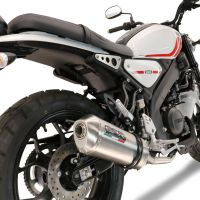 Escape compatible con Yamaha XSR 125 2021-2025, Satinox , Escape completo, no legal para países de la UE, con db killer extraíble 