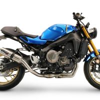 Escape compatible con Yamaha XSR900 2022-2024, M3 Inox , Escape completo, no legal para países de la UE, con db killer extraíble 