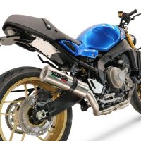 Escape compatible con Yamaha XSR900 2022-2024, M3 Inox , Escape completo, no legal para países de la UE, con db killer extraíble 