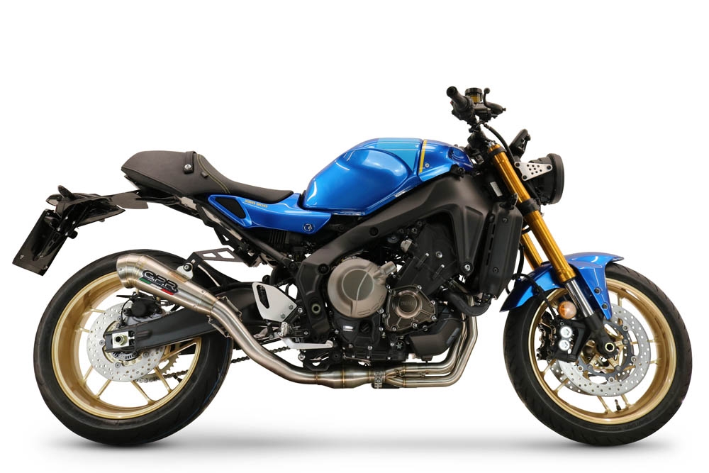 Escape compatible con Yamaha XSR900 2022-2024, Powercone Evo, Escape completo, no legal para países de la UE, con db killer extraíble 
