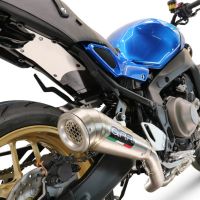Escape compatible con Yamaha XSR900 2022-2024, Powercone Evo, Escape completo, no legal para países de la UE, con db killer extraíble 