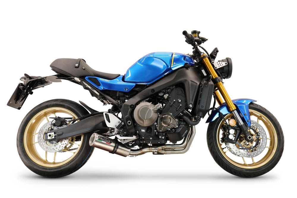 Escape compatible con Yamaha XSR900 2022-2024, M3 Inox , Escape completo, no legal para países de la UE, con db killer extraíble 