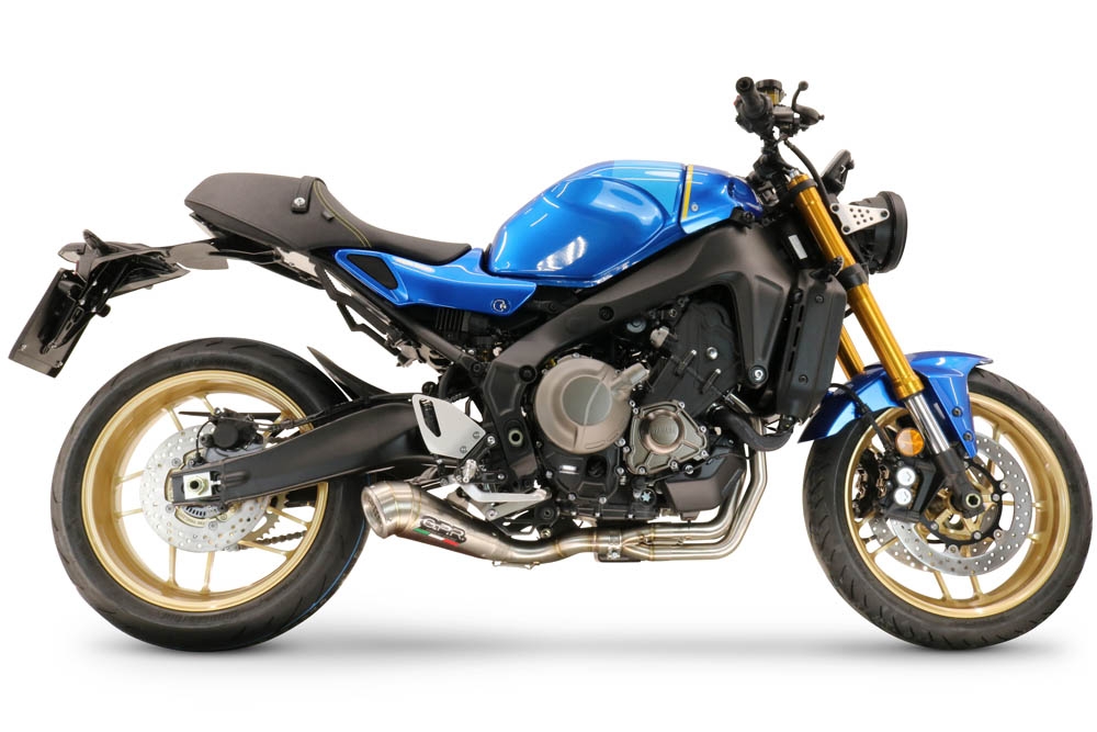 Escape compatible con Yamaha XSR900 2022-2024, Powercone Evo, Escape completo, no legal para países de la UE, con db killer extraíble 