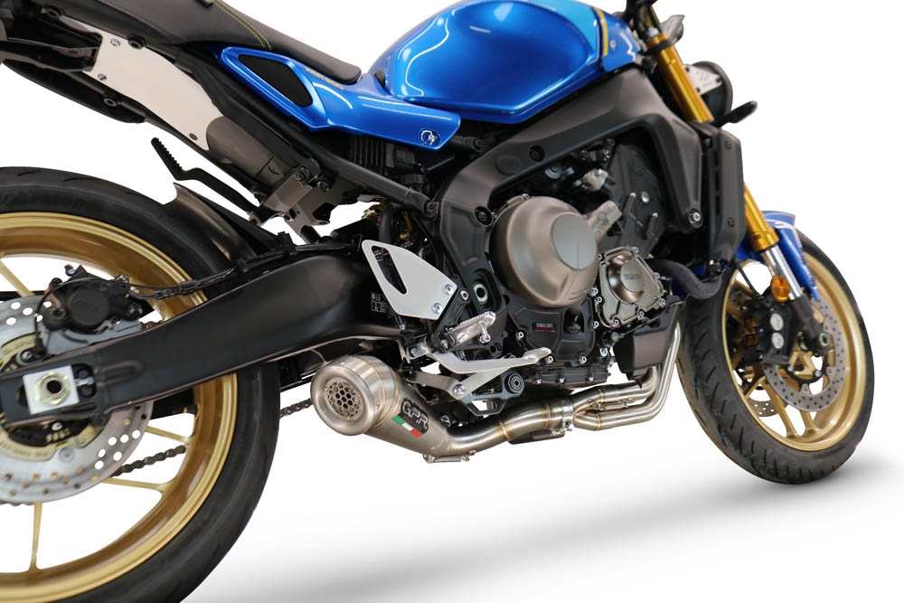 Escape compatible con Yamaha XSR900 2022-2024, Powercone Evo, Escape completo, no legal para países de la UE, con db killer extraíble 