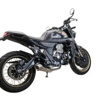 Escape compatible con Zontes 350 GK 2022-2024, Powercone Evo, Escape completo, no legal para países de la UE, con db killer extraíble 
