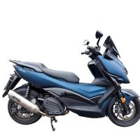 Escape compatible con Zontes M 125 2022-2024, Pentaroad Inox, Escape completo, no legal para países de la UE, con db killer extraíble 