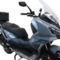 Baúl GPR TECH compatible con  Bmw G 310 Gs 2017/2021 e4 Baúl Alpi-Tech en aluminio, color negro con placa específica incluida Capacidad Litros 26